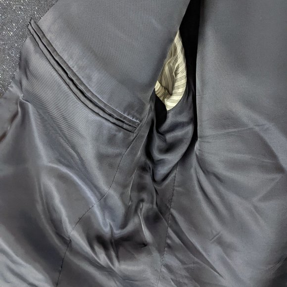 NWOT Club Monaco Dark Navy Speckle Blazer Sz40L - Picture 4 of 7